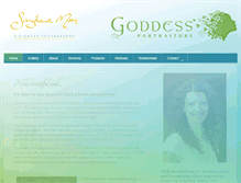 Tablet Screenshot of goddessportraiture.co.uk